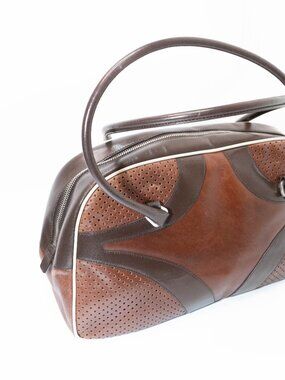 S/S 2000 Prada Vitello Drive Bowling Bag